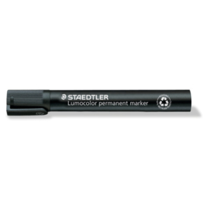 Marcatore permanente punta tonda Staedtler Lumocolor permanent marker 352 2 mm nero - 352-9