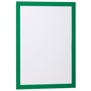 Cornici con pannello magnetico DURABLE DURAFRAME® A4 PPL verde 236x323mm conf. 2 - 487205