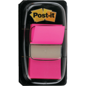 Segnapagina removibili Post-it® Index Medium con dispenser rosa vivace 50 segnapagina -680-21