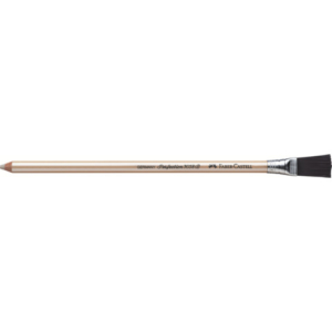 Gomma a penna Faber-Castell Perfection 7058-B con spazzolino per dattilo bianca 185800