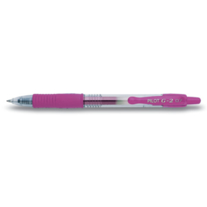 Penna gel a scatto Pilot G-2 0,7 mm rosa - 001486