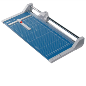 Taglierina a rullo Dahle di terza generazione con pressino automatico luce 510 mm blu R000552