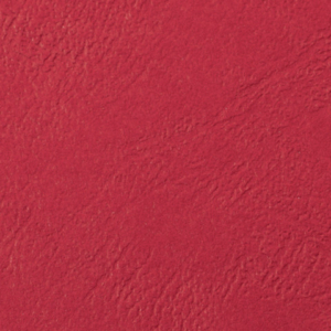 Copertine per rilegatura GBC Leathergrain in cartoncino goffrato rosso  conf da 100 copertine - CE040031