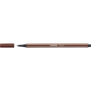 Pennarelli Stabilo Pen 68 tratto 1 mm bruno 68/45