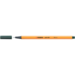 Fineliner Stabilo Point 88® 0,4 mm verde oliva 88/63