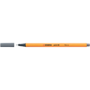 Fineliner Stabilo Point 88® 0,4 mm grigio scuro 88/96