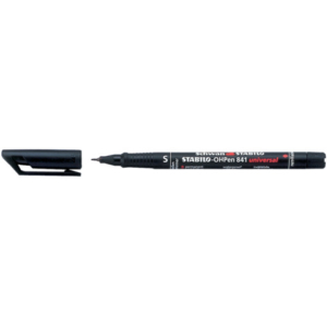 Penna Stabilo OHPen universal Superfine (S) 0,4 mm nero 841/46