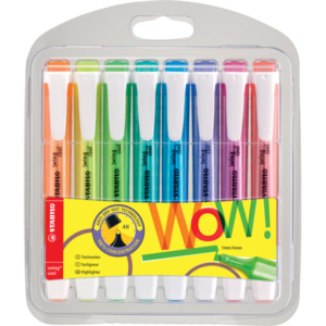 Evidenziatori Swing Cool WOW Stabilo conf. 8 colori fluo assortiti 275/8-3