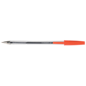 Penna a sfera Q-Connect tratto M - rosso conf. 20 pezzi - KF34044