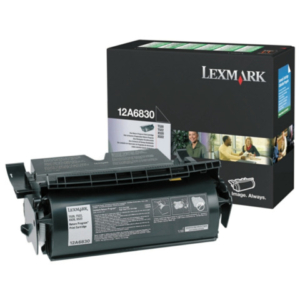 Toner return program Lexmark nero  12A6830