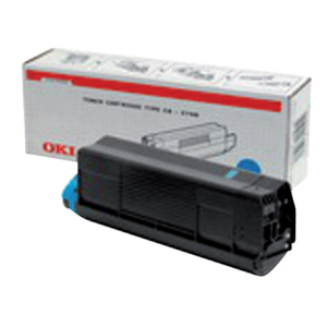 Toner alta resa TYPE C6 Oki ciano 42127407