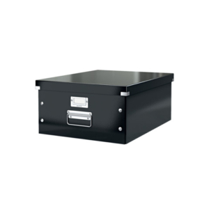 Scatola per archiviazione universale ''L'' Leitz CLICK & STORE nero 36,9x20x48,2 cm 60450095