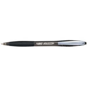Penna a sfera a scatto BIC Atlantis Soft M 1 mm nero 9021332