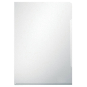 Cartelline a L Q-Connect A4 - PPL trasparente - conf. 100 pz - KF14844