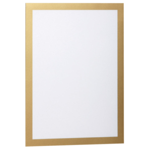 Cornici con pannello magnetico DURABLE DURAFRAME® A4 PPL oro 236x323mm conf. 2 - 487230