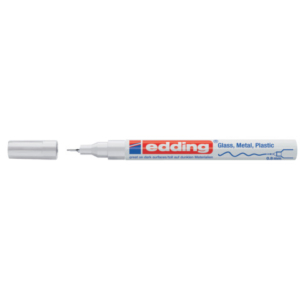 Marcatore a vernice edding 780 punta tonda 0,8 mm bianco - 4-780049