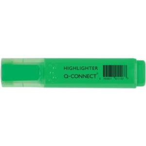 Evidenziatore Q-Connect 1,5-5 mm verde KF01113