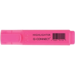 Evidenziatore Q-Connect 1,5-5 mm rosa KF01112