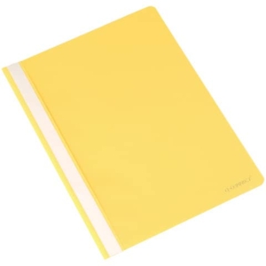 Cartellina ad aghi Q-Connect A4 - PP- giallo KF01655
