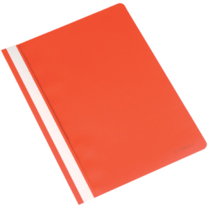 Cartellina ad aghi Q-Connect A4 - PP - rosso KF01652
