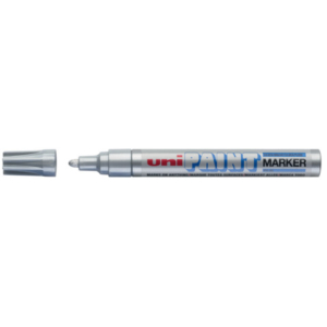 Marcatore permanente PAINT punta tonda 2,8 mm ARGENTO M PX20 ARG