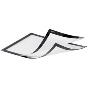 Cornici con pannello magnetico DURABLE DURAFRAME® MAGNETIC PLUS PPL A4 nero 236x323mm conf. 2 - 498501