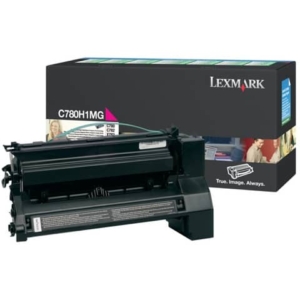 Toner alta resa return program Lexmark magenta C780H1MG