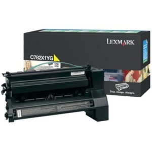 Toner altissima resa return program Lexmark giallo C782X1YG