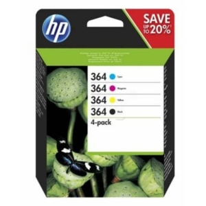 cartucce inkjet 364 HP nero+ciano+magenta+giallo Conf. 4 - N9J73AE