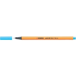 Fineliner Stabilo Point 88® 0,4 mm azzurro neon 88/031