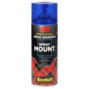 Colla spray 3M SprayMount? permanente dopo l'asciugatura - 400 ml 7100296969