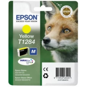 Cartuccia inkjet ink pigmentato Volpe T1284 Epson giallo C13T12844012