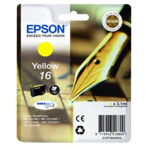 Cartuccia inkjet ink pigmentato Penna e Cruciverba 16 Epson giallo C13T16244012
