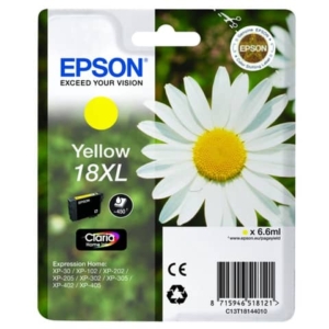 Cartuccia inkjet alta capacità Margherite 18XL Epson giallo C13T18144012