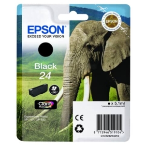 Cartuccia inkjet Elefante 24 Epson nero C13T24214012