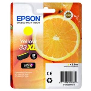 Cartuccia inkjet alta capacità Arance T33XL Epson giallo C13T33644012