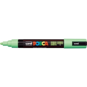 Marcatore a tempera POSCA Uni-Ball punta tonda 1,8-2,5 mm verde chiaro M PC5M VC