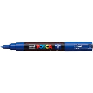 Marcatore a tempera POSCA Uni-Ball punta tonda 0,7 mm blu M PC1M B