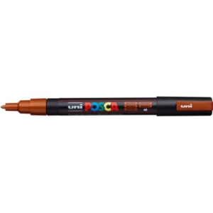 Marcatore a tempera POSCA Uni-Ball punta tonda 0,9-1,3 mm bronzo M PC3M BR