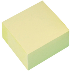 Foglietti riposizionabili Q-Connect 76x76 mm giallo blocchetto da 400 ff - KF01346FSC
