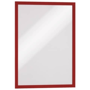 Cornici con pannello magnetico DURABLE DURAFRAME® A3 PPL rosso 325x445mm conf. 2 - 487303