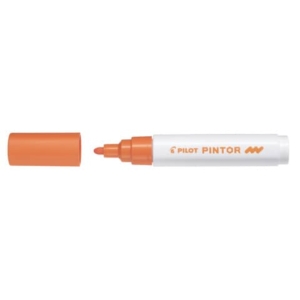 Marcatore multisuperficie Pilot Pintor a base d'acqua punta in fibra 4,5 mm arancio - 002391