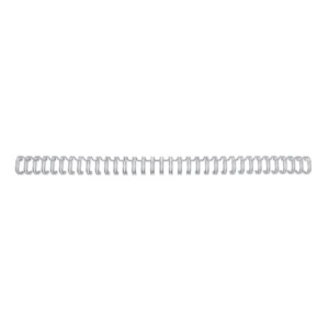Spirali metalliche a 34 anelli GBC WireBind 14 mm a4 argento conf da 100 spirali - RG810997