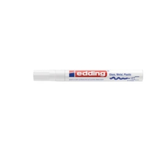 Marcatore a vernice edding 750 punta conica 2-4 mm bianco E-750 049