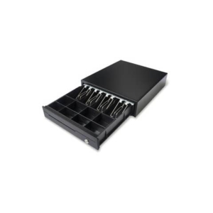 Cassetto portadenaro Holenbecky 35x40,5x9 cm in acciaio nero 3439