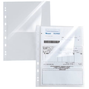Buste a L in PP buccia Sei Rota Atla A 150 - alto spessore trasparente 22x30 cm conf. 25 pezzi - 662216