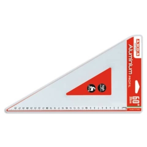 Squadra in alluminio Arda Profil 60° 30 cm - 18132