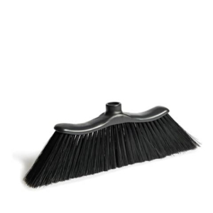 Scopa per interni ed esterni Perfetto Factory Onda 37x4x12 cm coccia nera / setole nere - 0050E