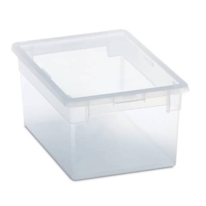 Contenitore multiuso TERRY Light Box M/2 6 lt. trasparente 19,5x28x13,2 cm 1001969