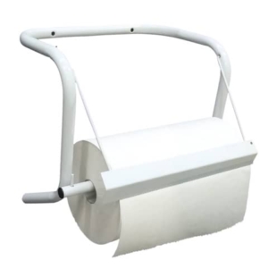 Portarotolo industriale in metallo Hylab Ø 40 cm bianco 4098/MSV